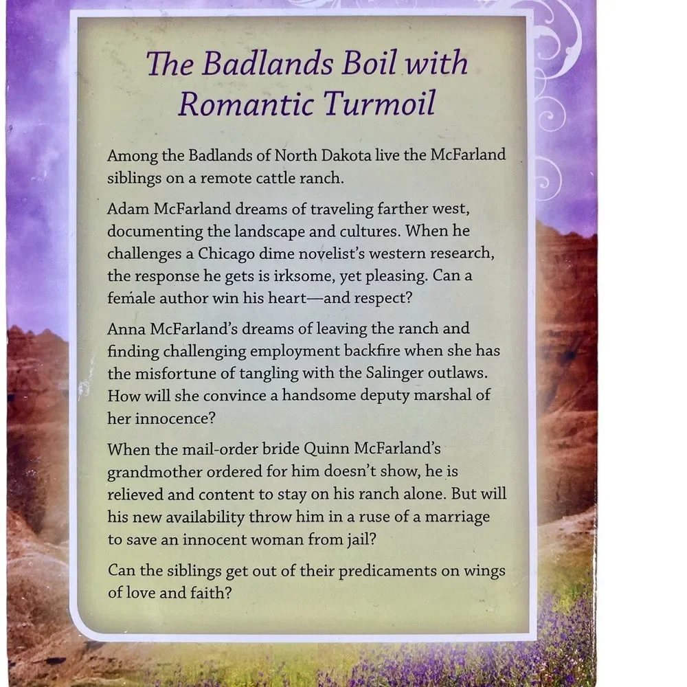 North Dakota Arizona Delaware Romance Novels Set of 3 Romance Paperback Books